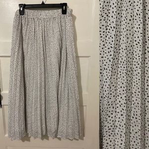 A New Day Pleated Maxi Skirt